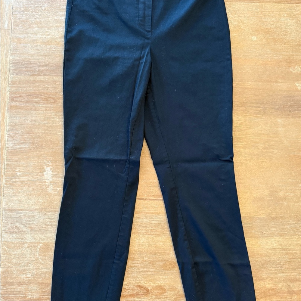 H&M Black Ankle-Length Dress Pants